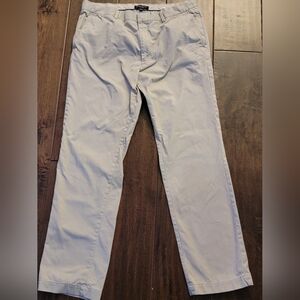 Banana Republic Pants Mens 36x34 Aiden Chino Straight Flat Front Tan Beige Khaki
